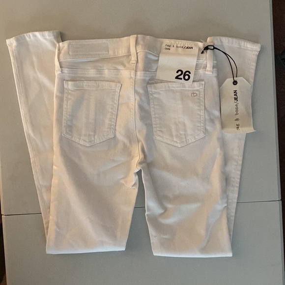 💗🆕 Rag & Bone - Distressed Capri Jeans - Size 26 - Picture 2 of 14